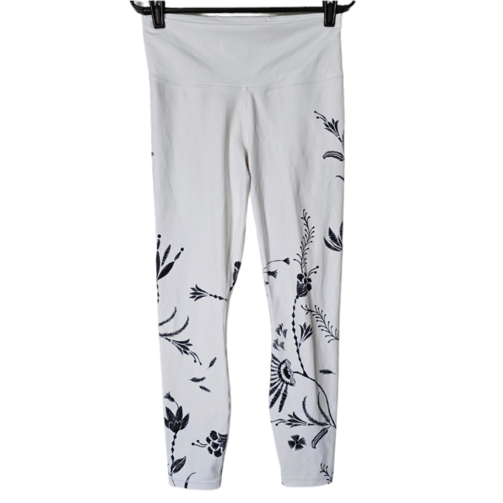 Athleta Womens Elation Wildflower 7/8‎ Tight Leggings Size Small